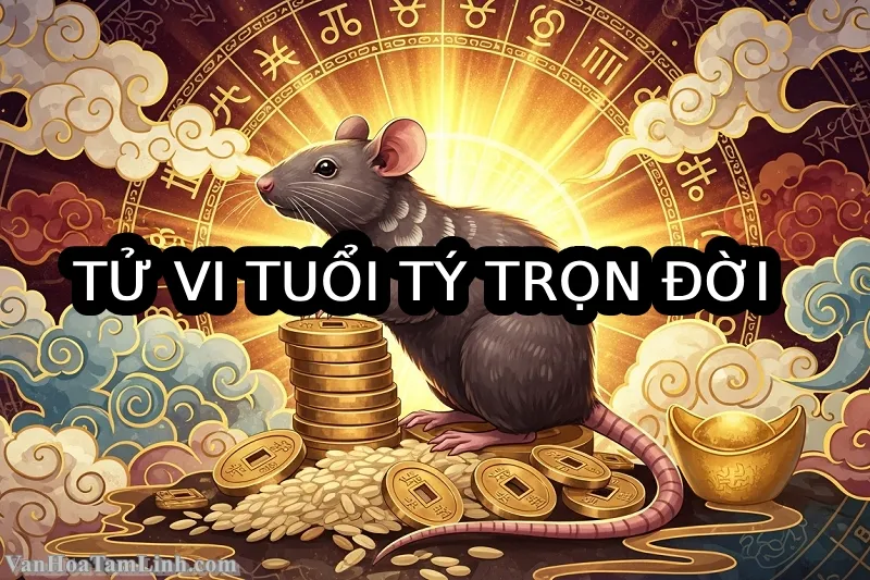 Tử vi tuổi Tý trọn đời: Công danh, sự nghiệp, tình duyên và vận mệnh