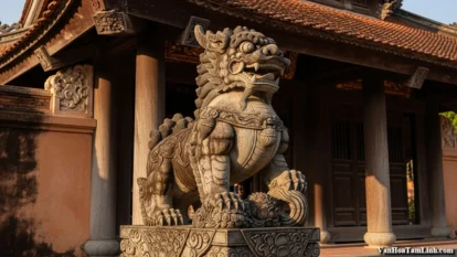 Hình tượng nghê trong đình, đền và kiến trúc truyền thống
