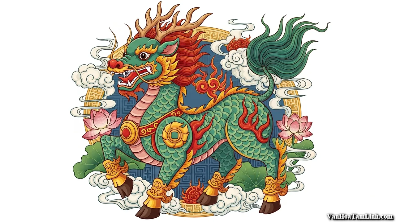 Ý nghĩa hình tượng kỳ lân trong văn hóa Việt Nam